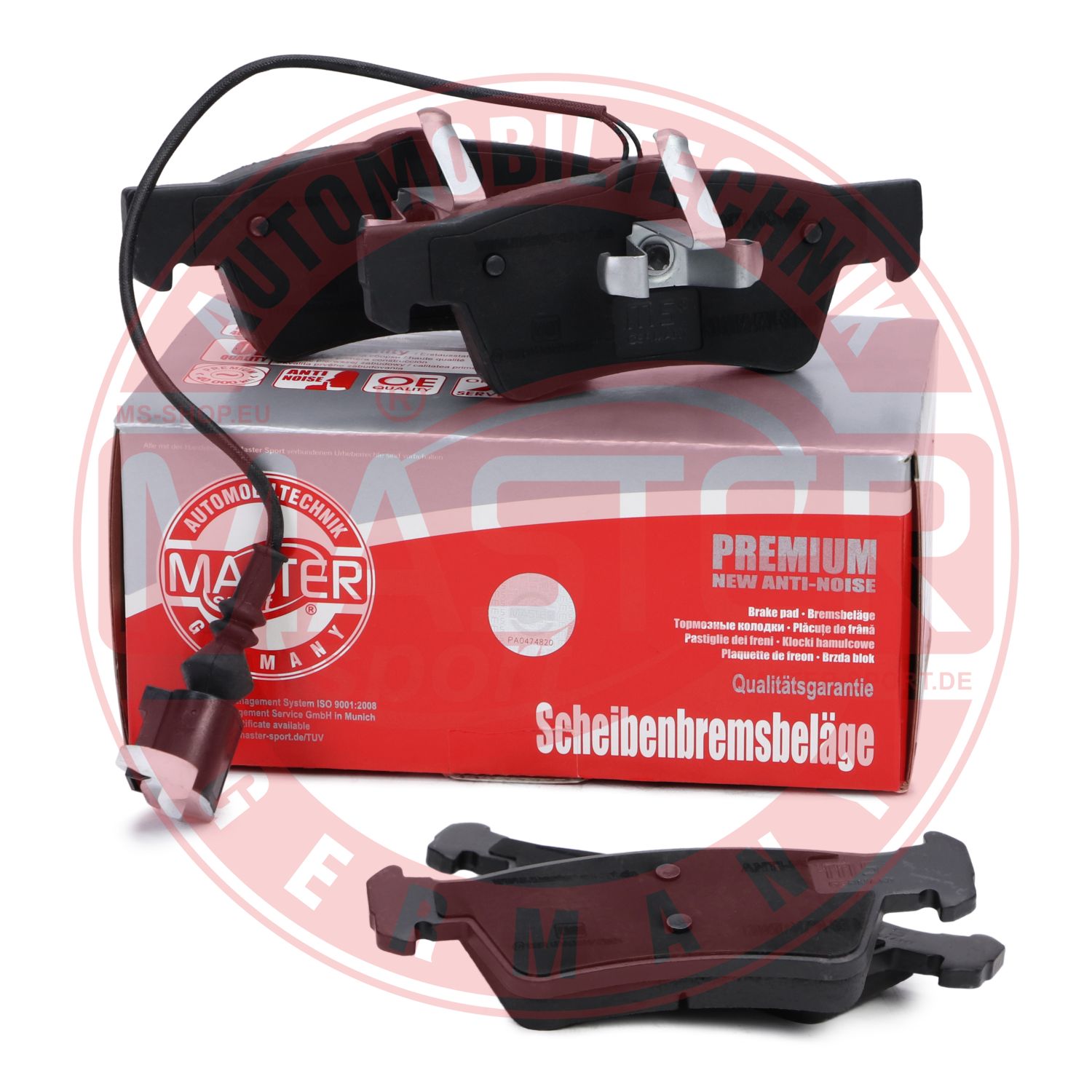 Placute frana MASTERSPORT GERMANY 13046072472N-SET-MS